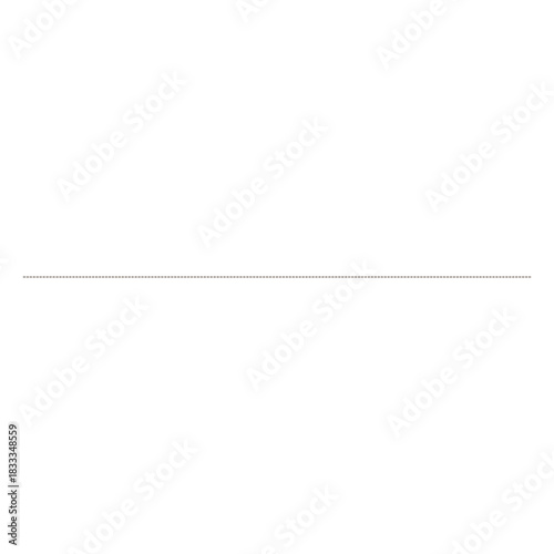 Εκτύπωση καμβά Dashed forming divider decoration