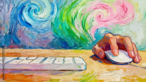 Energism art paintings by Julia Watkins.