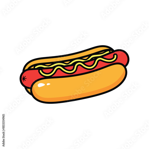 Hot Dogs Stock Vector  Illustration design.eps