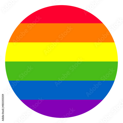 Free Download Rainbow circle element - GFXLoad