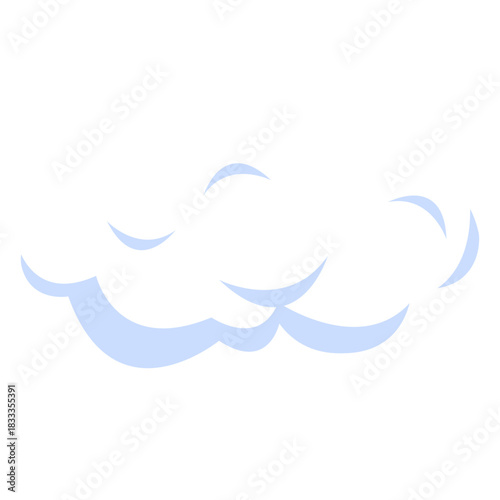 Cloud forecast illustration