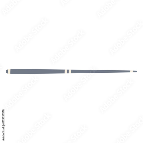 Cue stick silhouette