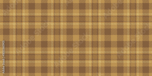 Rest vector background textile, fashion texture fabric pattern. Mother seamless check tartan plaid in orange and amber colors.