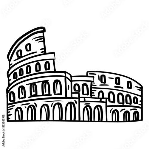 Coliseum amphitheatre arena stroke