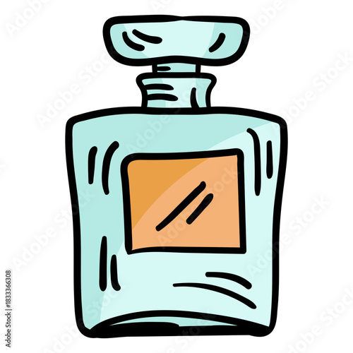 Perfume flask sketch