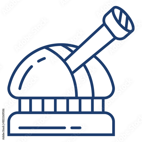 Astronomical observatory stroke