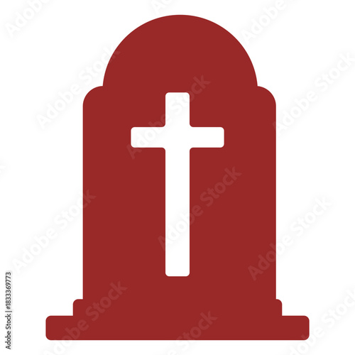 Gravestone cross element