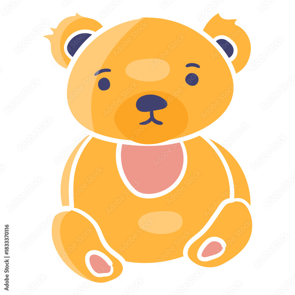 Fototapeta premium Cute teddy bear toy