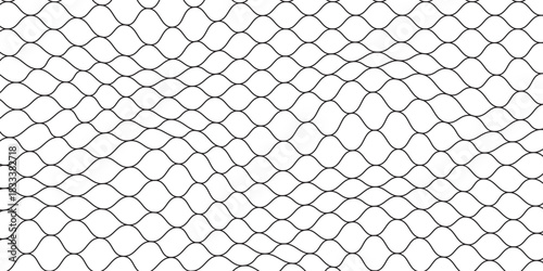 Mesh texture for fishing nets. Seamless pattern for sportswear or soccer goal, volleyball net, basketball hoop, hockey, athletics. Abstract net background for sports.