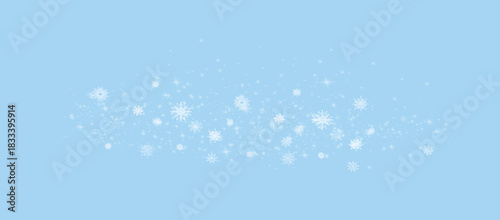 Snow on transparent background. Winter snowfall effect of falling white snow flakes and shining, New Year snowstorm or blizzard realistic backdrop. Christmas or Xmas holidays.