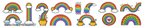 Rainbow  cartoon