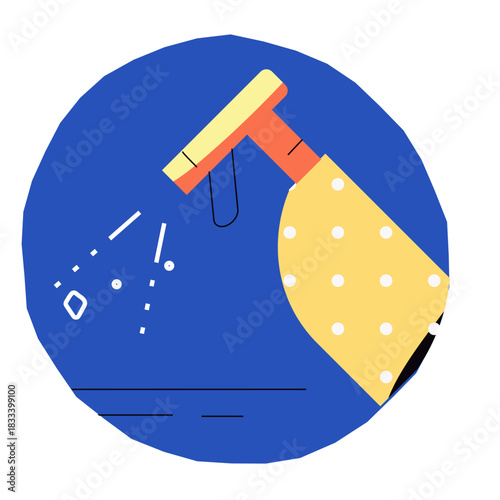 Covid 19 disinfectant icon