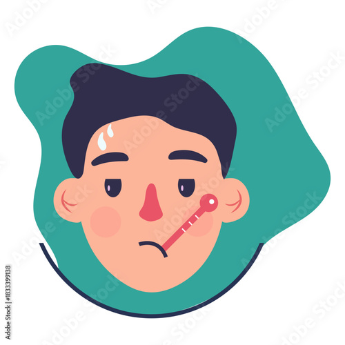 Covid 19 symptom character fever