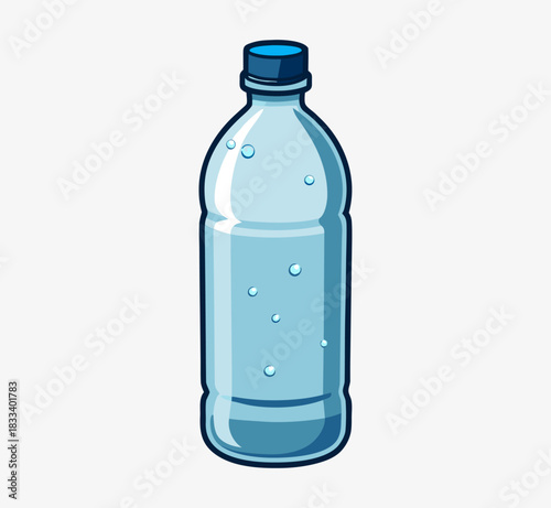 bottle of mineral water