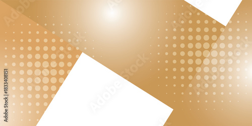 Square Christmas white frame, empty text box on striped kraft background, gift tied up with cotton red rope bakers twine bow and ribbons. Packing string for present for New Year. Vector EPS10