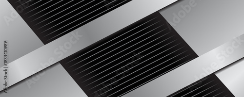 Black metal textured steel background. Perforated metal sheet. Vector Illustration