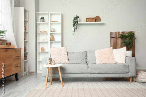 Modern living room interior...