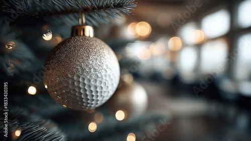 X-mas theme on the golf course - Golf balls