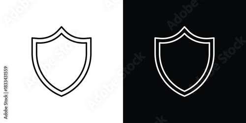 Shield icons Vector Logo Template Illustration Design