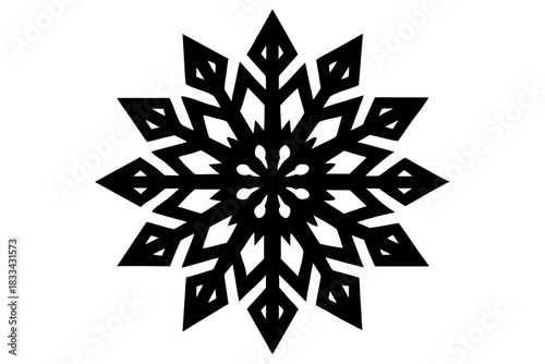 snowflake vector illustration