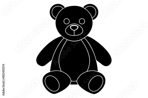 teddy bear vector illustration
