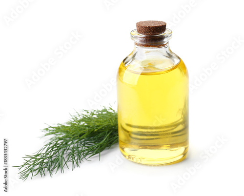Bottle of dill seed essenti...