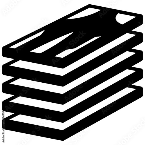 Planks Glyph Icon, Mini Illustration Relate To Carpentry, Wood Industry. Use For Modern Concept, Ui, Ux Web And App Development.