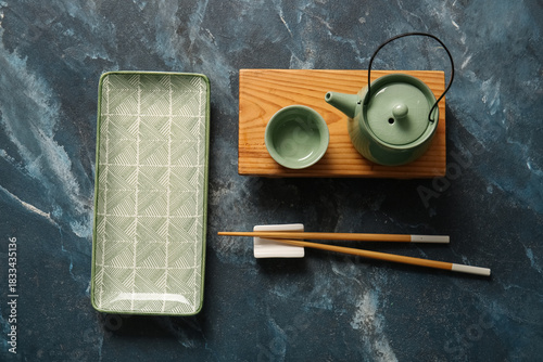 Chinese table setting with ...