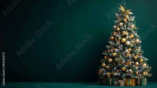 Advertising Photo of Decorated Christmas Tree