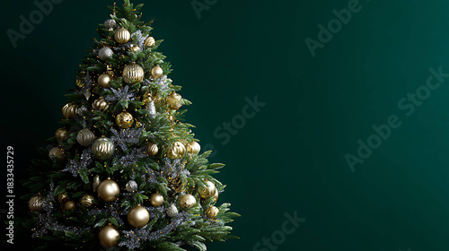 Advertising Photo of Decorated Christmas Tree