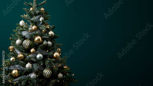 Advertising Photo of Decorated Christmas Tree