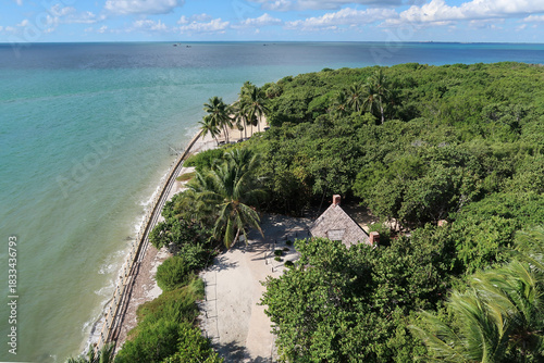 View of Biscayne Bay from Cape Florida lighthouse
