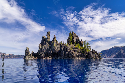 phantom ship crater lake island rocks