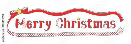 クリスマス　小物　題字

