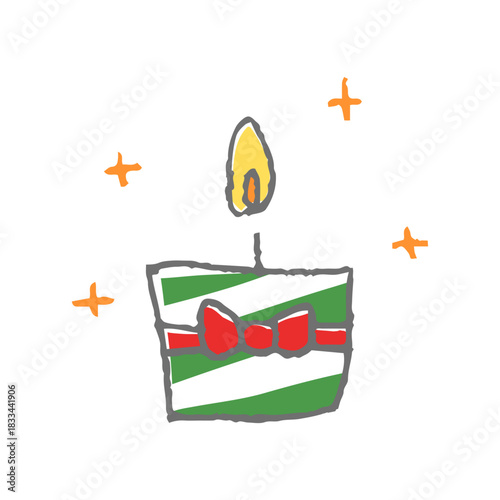 クリスマス　小物　キャンドル
　
