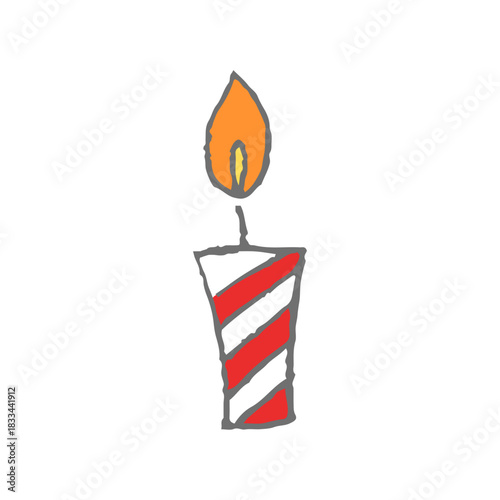 クリスマス　小物　キャンドル2

