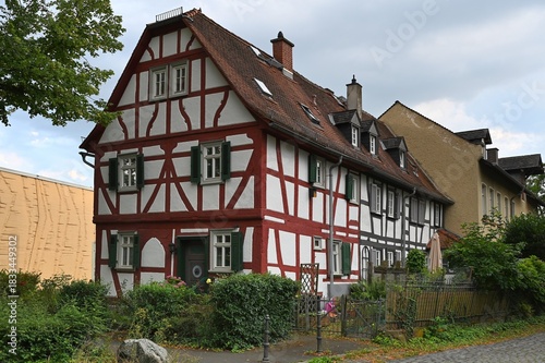 Fachwerkhaus in der Burg Friedberg