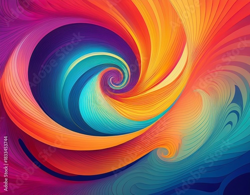 colorful swirl background perfect for presentations websites or design projects abstract and vibrant sure to catch the eye abstract gradient