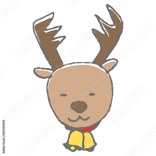 クリスマス　小物　トナカイ