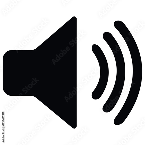 Volume icon Speaker sound volume icon 