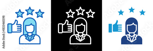 Reputation Building triplestyle icon