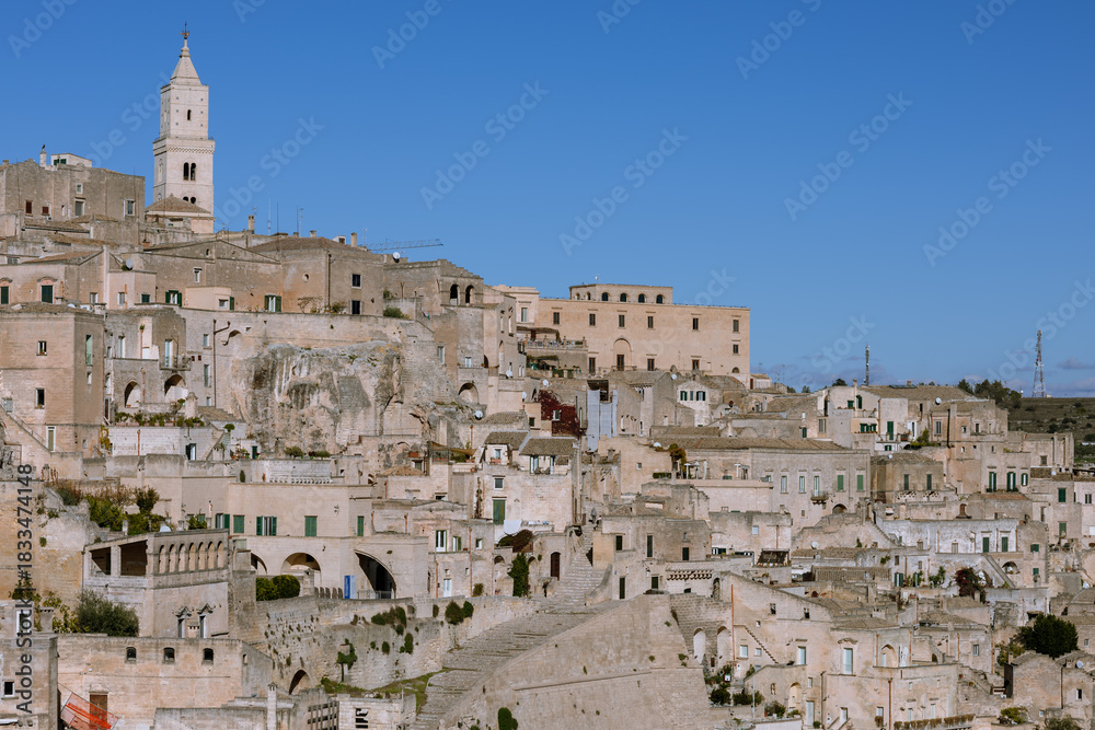 Fototapeta premium matera, italy: ancient 