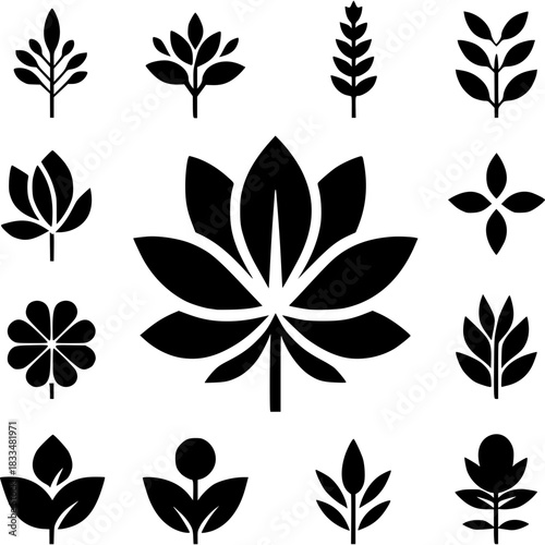 Floral Icon Vector