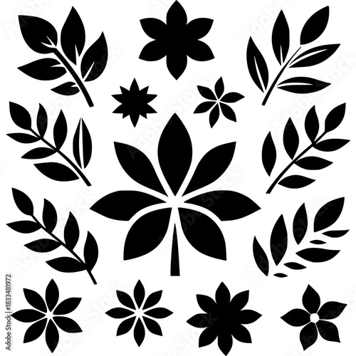 Floral Icon Vector