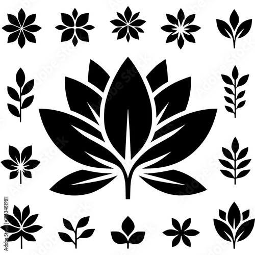 Floral Icon Vector