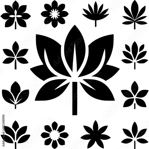 Floral Icon Vector