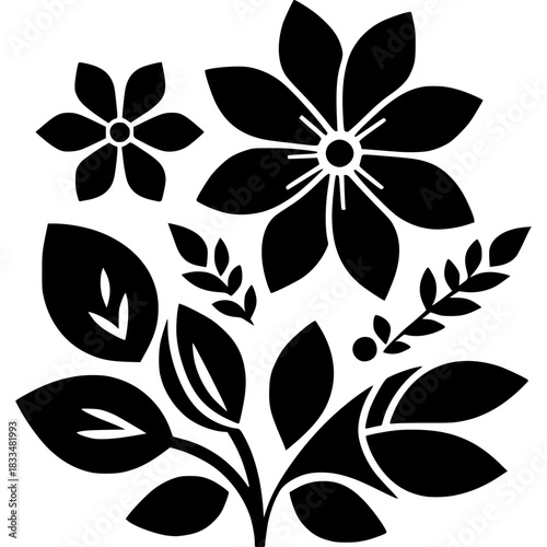 Floral Icon Vector