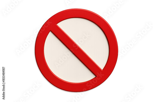 Free Download Stop sign symbol indicating prohibition, restriction, warning, denial, and no entry, on a transparent background - GFXLoad