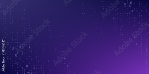 Abstract Binary Software Programming Code Background. Random Parts of Program Code. Digital Data Technology Concept. Random Binary Data