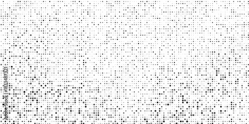 Dynamic Black and White Halftone Dots Background for Pop Art Designs